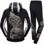 philipp plein survetement coton eagle star qp